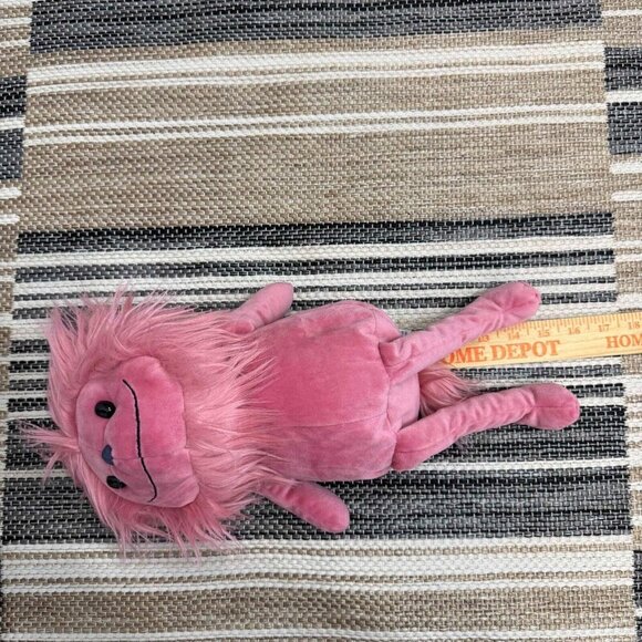 Jellycat Jinx Monster Retired Tubby Tum Plush Stuffed Animal Tassel Tail Pink - Picture 14 of 14